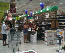 Rotas do Vinho Carrefour Asa Norte - Brasília - DF - Jun/12